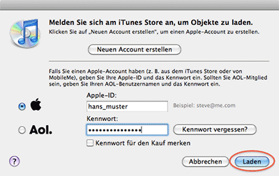 aol passwort vergessen was tun