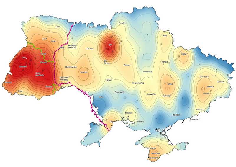 Heatmap Ukraine